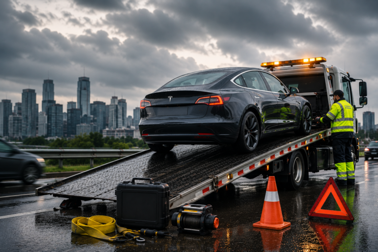 Blogs 3 Towing a Tesla, BYD or Hybrid in an Emergency Why These Vehicles Need a Completely Different Approach