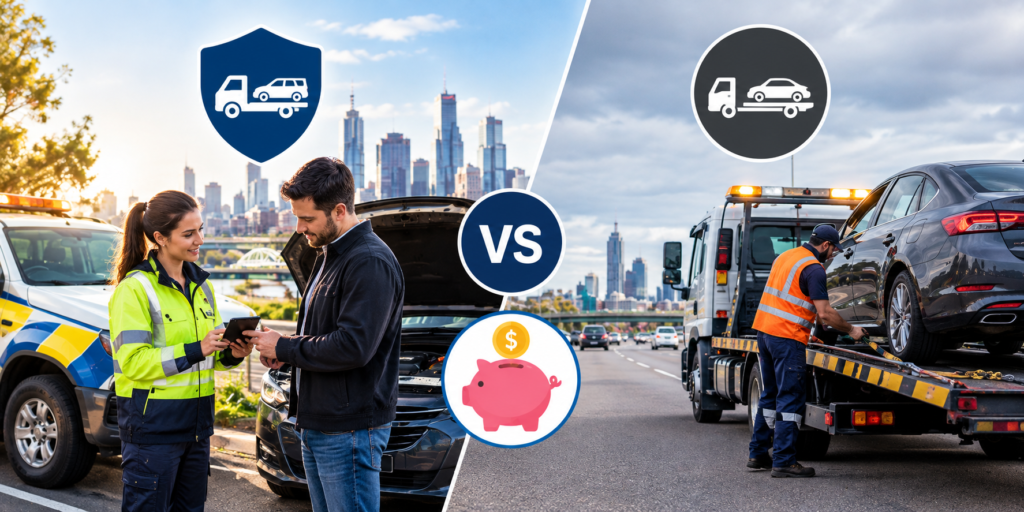 Roadside Assistance Membership vs Pay As You Go Towing: Which Actually Saves Melbourne Drivers Money 2 Roadside Assistance Membership vs Pay As You Go Towing Which Actually Saves Melbourne Drivers Money